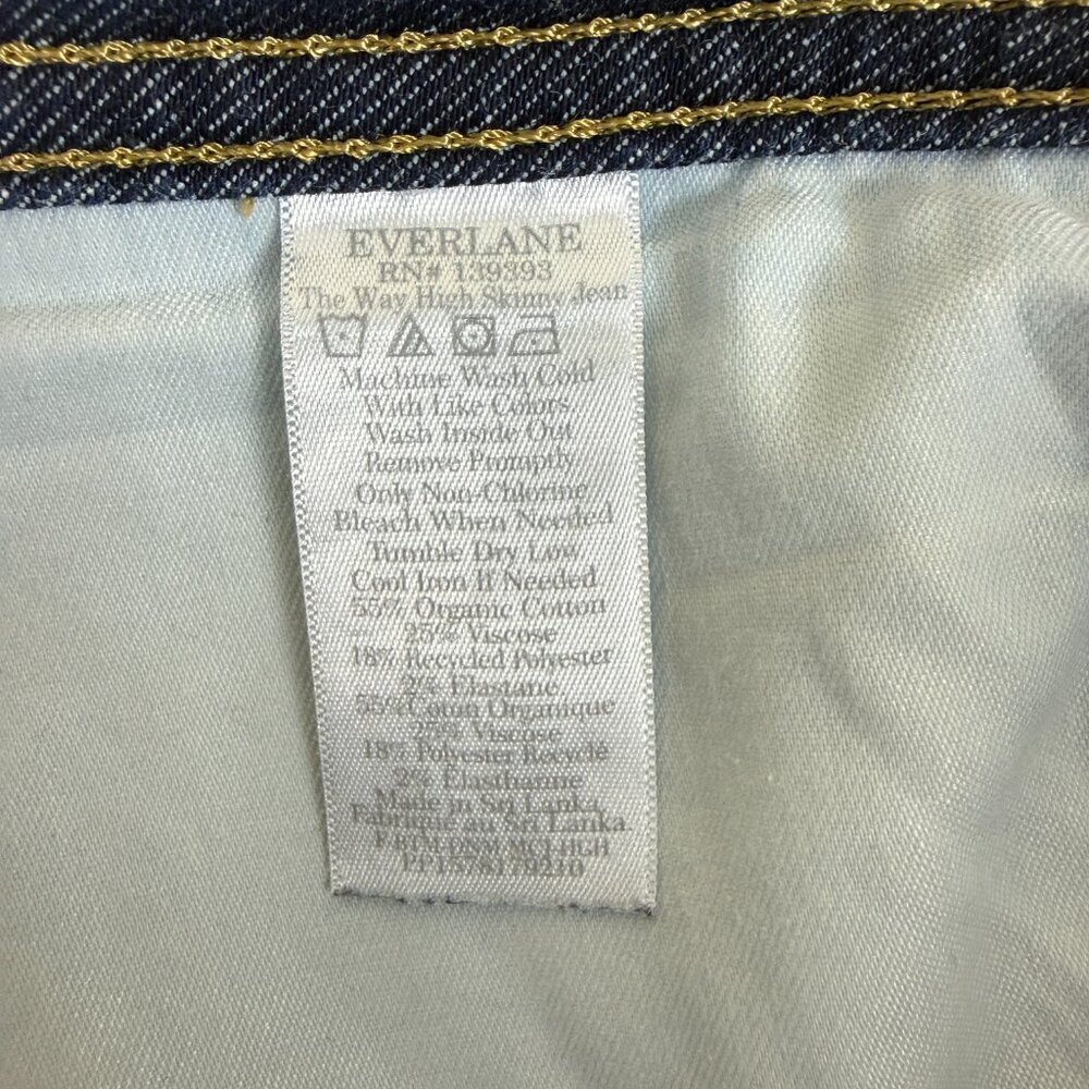 Everlane The Way-High Skinny Jeans – Women’s Denim – Ultra High Rise 32 - Picture 5 of 7